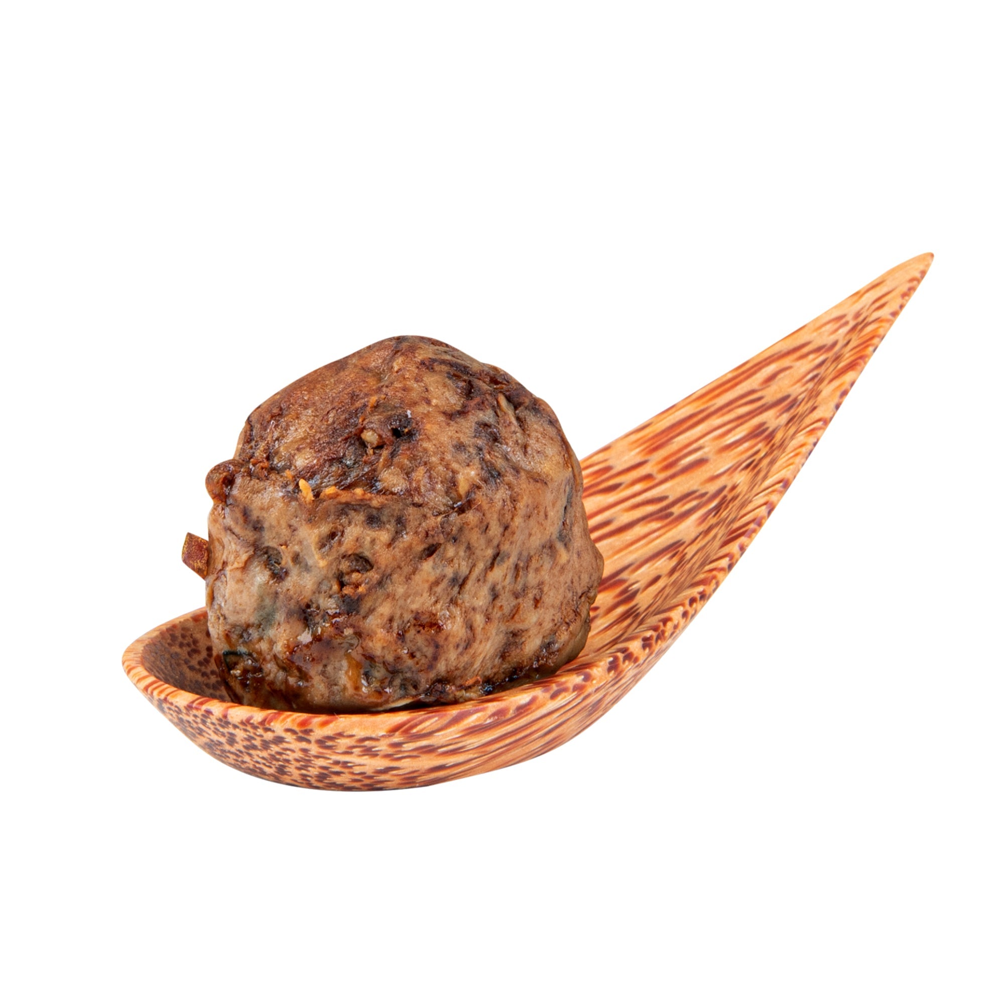 Coco Casa Natural Handmade Teardrop Coconut Spoon - 3 1/4" x 1 1/2" - 4 count box