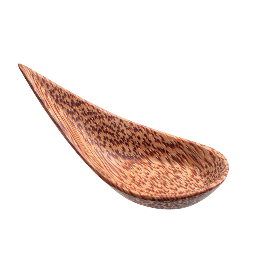 Coco Casa Natural Handmade Teardrop Coconut Spoon - 3 1/4" x 1 1/2" - 4 count box