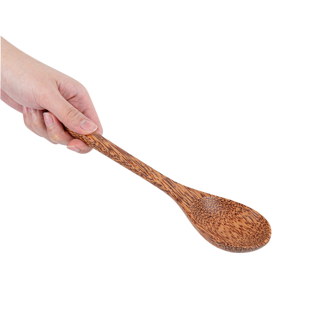 Coco Casa Natural Handmade Coconut Spoon - 10 3/4" x 2 1/2" x 3 1/4" - 1 count box
