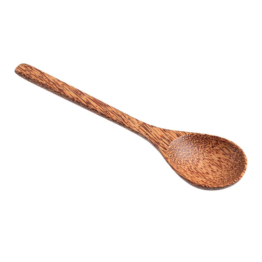 Coco Casa Natural Handmade Coconut Spoon - 10 3/4" x 2 3/4" - 10 count box