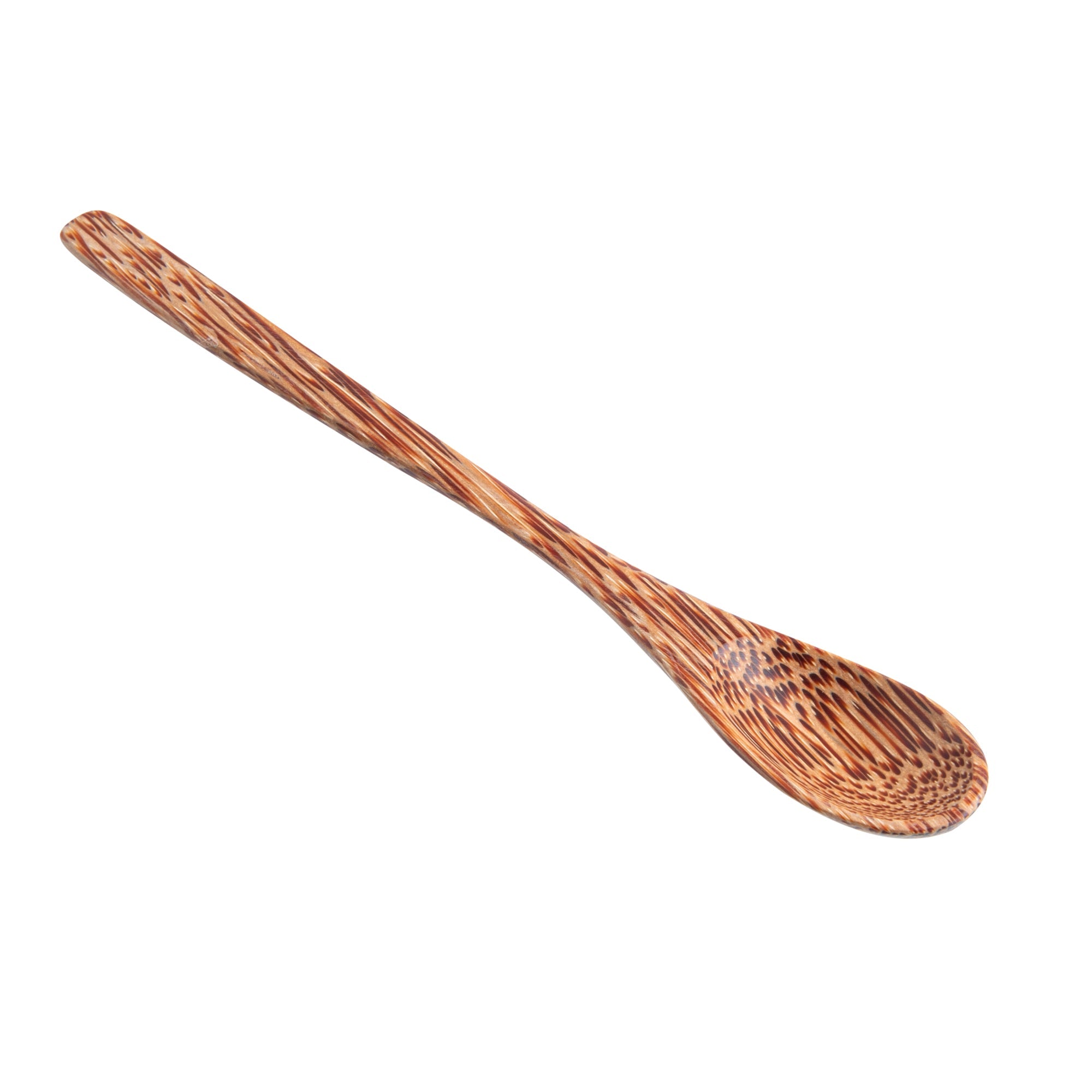 Coco Casa Natural Handmade Coconut Spoon - 7 3/4" x 1 1/4" x 3 1/4" - 4 count box