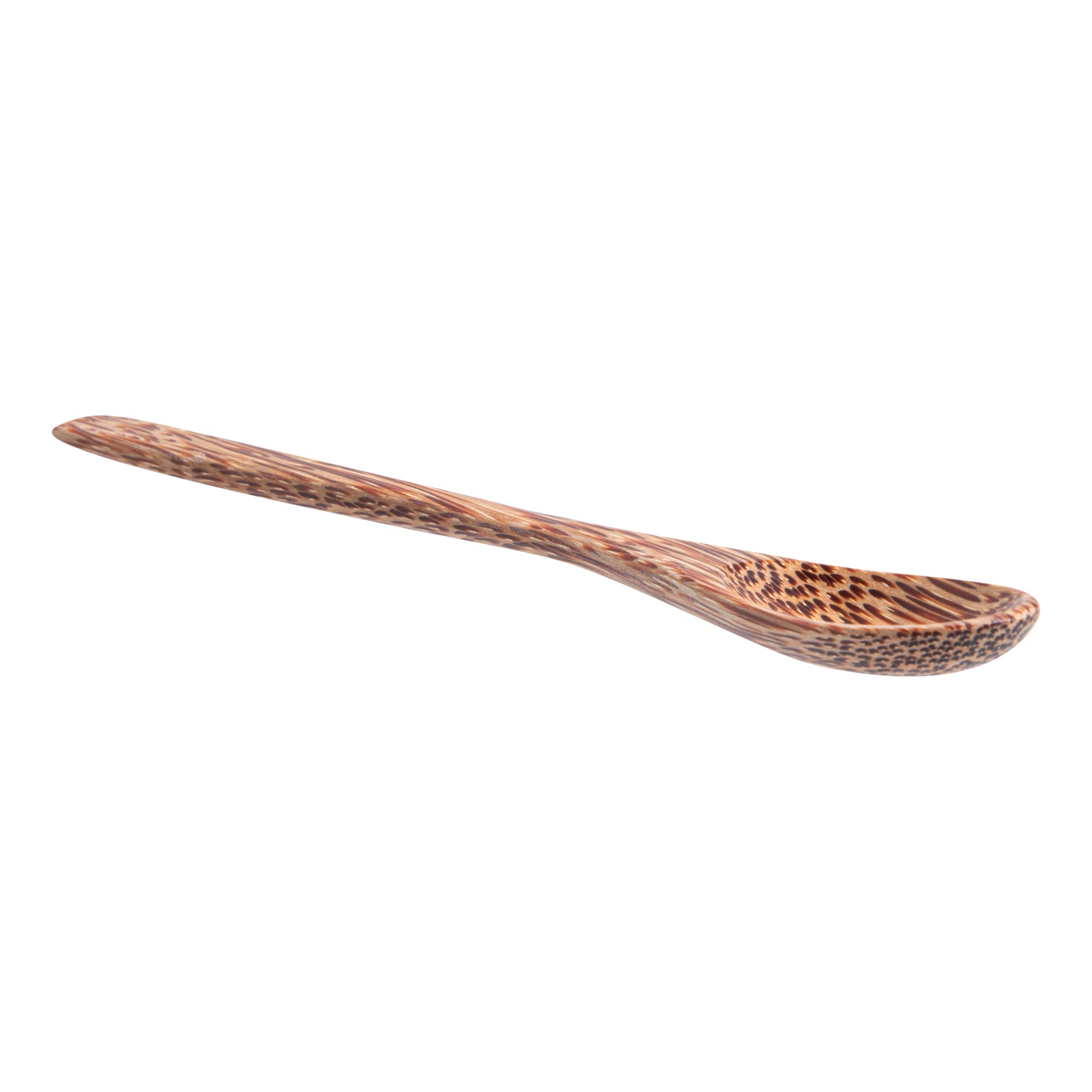 Coco Casa Natural Handmade Coconut Spoon - 7 3/4" x 1 1/4" - 40 count box