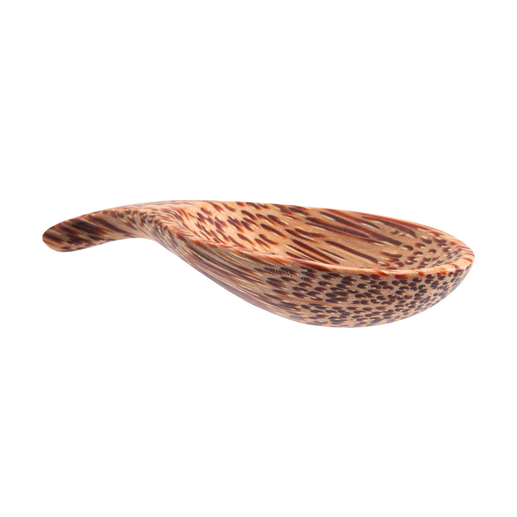 Coco Casa Natural Handmade Coconut Spoon / Scoop - 3 1/2" x 1 1/4" - 40 count box
