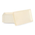 Taipei Rectangle Natural Poplar Plate - 10 3/4'' x 6 1/4'' x 1/2'' - 50 count box