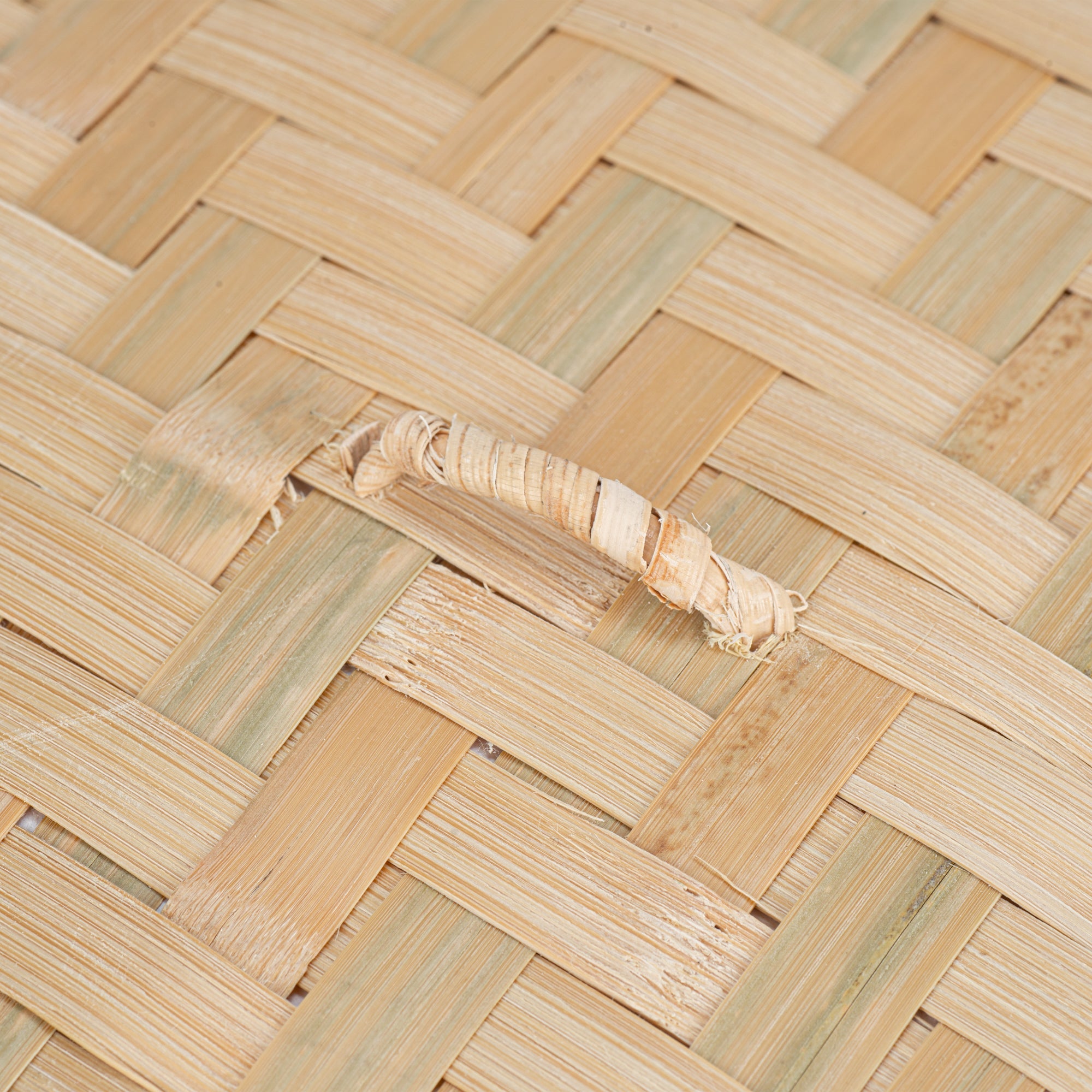 Motomori Round Natural Bamboo Steamer - 12'' x 12'' x 4'' - 1 count box