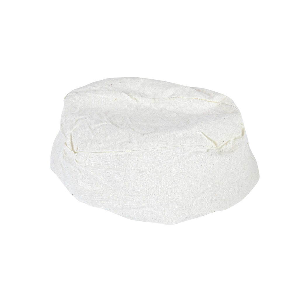 Pastry Tek Rattan Oval Natural Banneton Proofing Basket - with 2 Cotton Liners - 9 3/4" x 6" x 3" - 10 count box