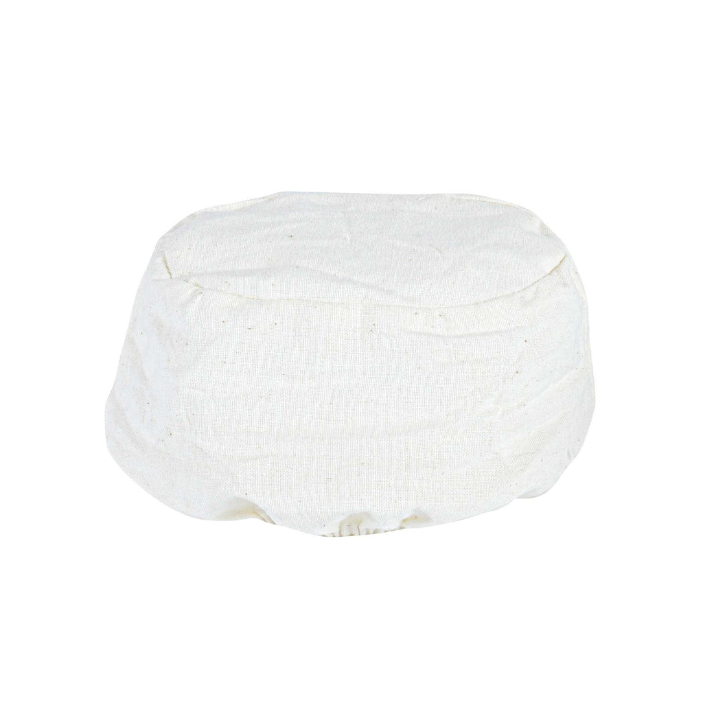 Pastry Tek Rattan Oval Natural Banneton Proofing Basket - with 2 Cotton Liners - 6 3/4" x 4 3/4" x 3 1/4" - 1 count box