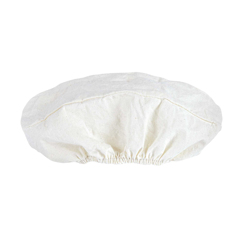 Pastry Tek Rattan Long Oval Natural Banneton Proofing Basket - with 2 Cotton Liners - 13 1/2" x 4" x 2 1/4" - 1 count box