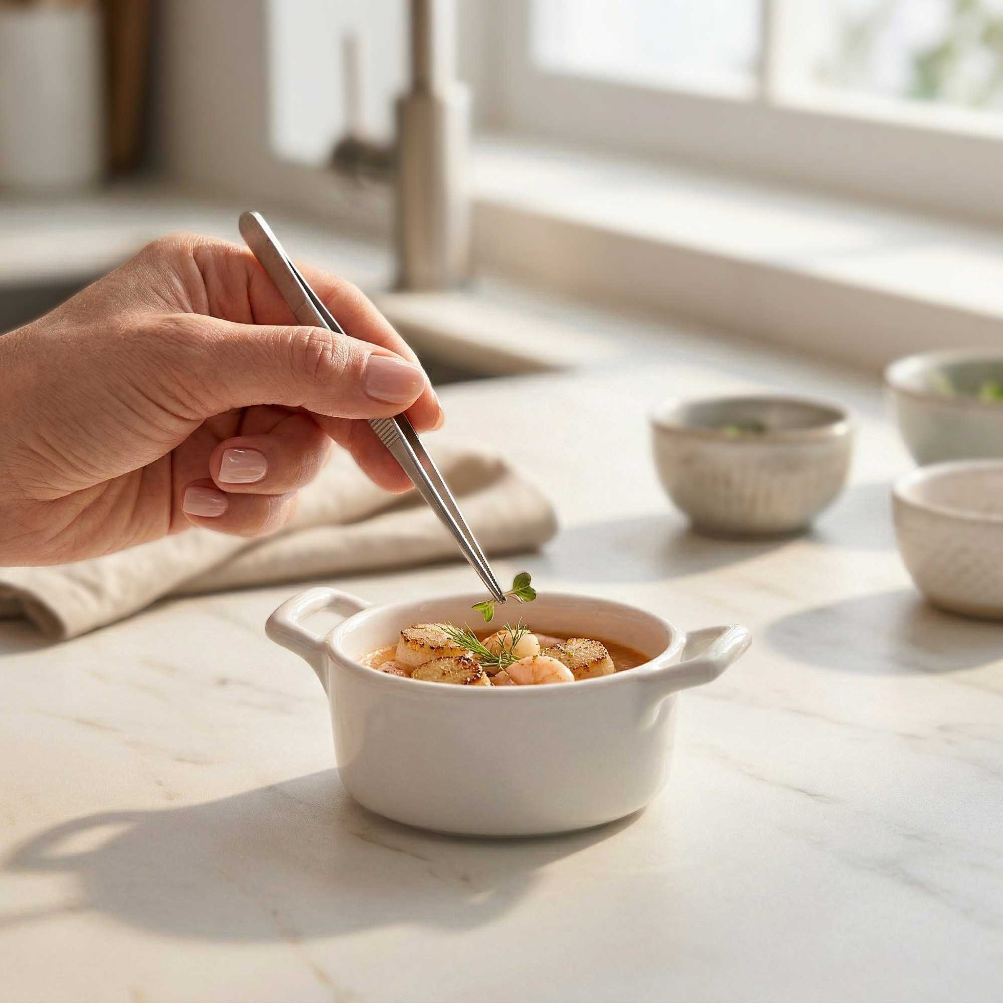 Chef 101 5 oz Oval White Porcelain Mini Oval Casserole Dish - 4" x 2 3/4" x 1 1/2" - 10 count box
