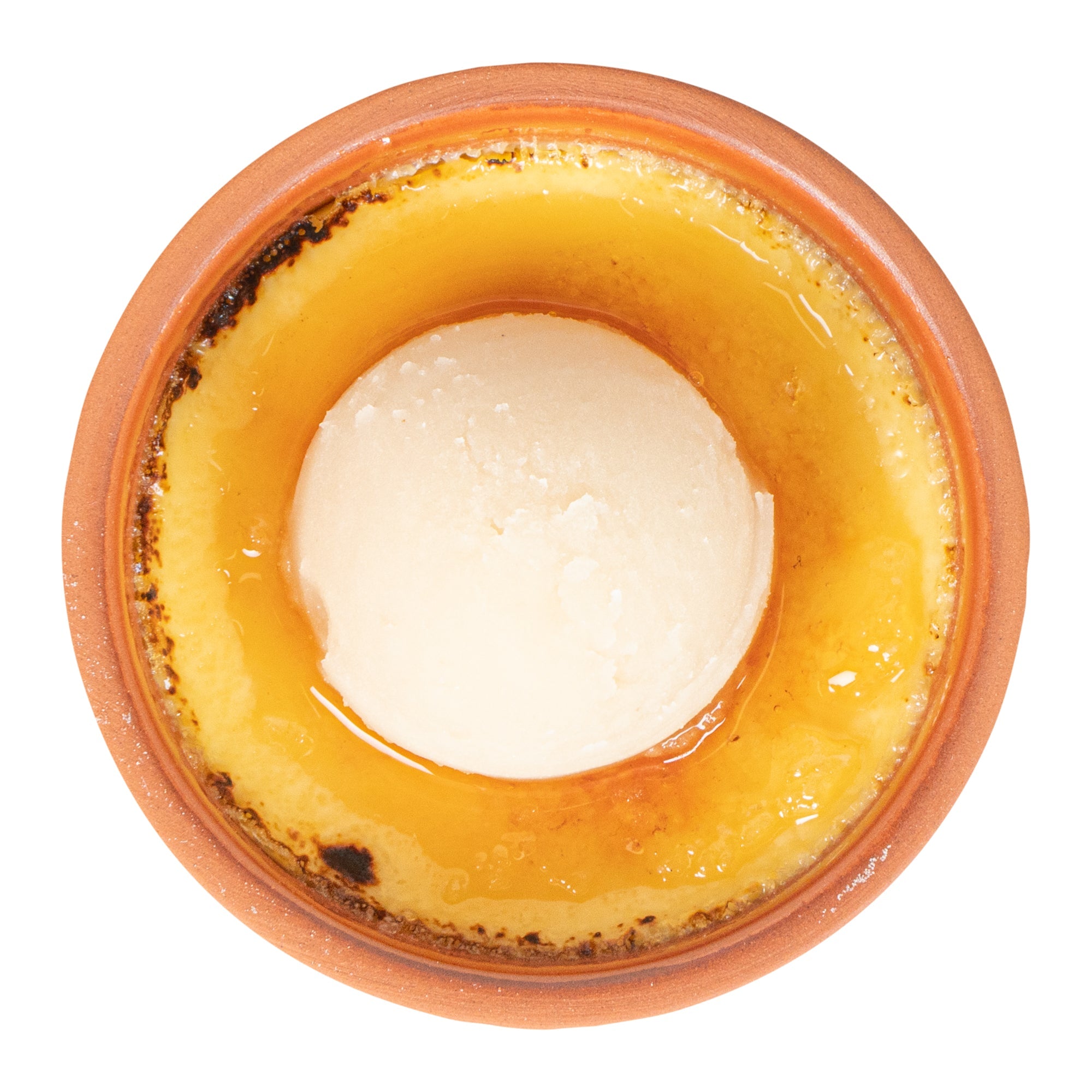 Terra Tek 3 oz Terracotta Cazuela Bowl - Brown Glazed Interior, Oven-Safe, Microwave-Safe - 3 1/4'' x 3 1/4'' x 1 1/2'' - 2 count box