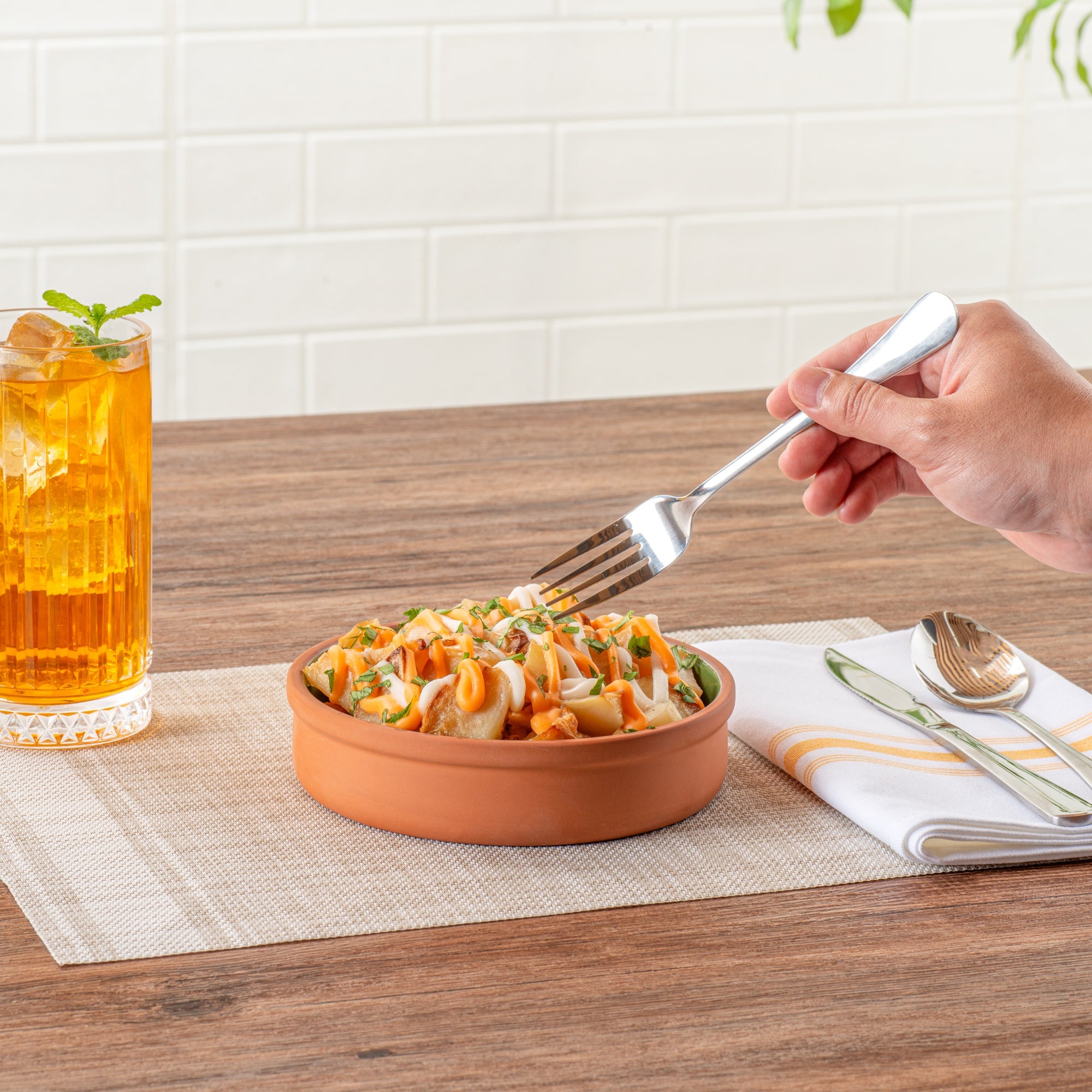 Terra Tek 15 oz Terracotta Cazuela Bowl - Green Glazed Interior, Oven-Safe, Microwave-Safe - 6 1/4" x 6 1/4" x 1 1/2" - 2 count box