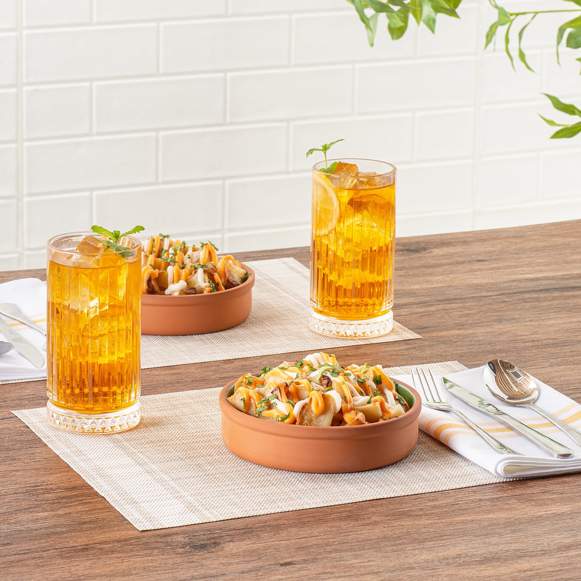 Terra Tek 15 oz Terracotta Cazuela Bowl - Green Glazed Interior, Oven-Safe, Microwave-Safe - 6 1/4" x 6 1/4" x 1 1/2" - 10 count box