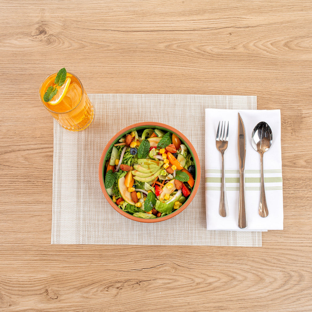 Terra Tek 34 oz Terracotta Cazuela Bowl - Green Glazed Interior, Oven-Safe, Microwave-Safe - 7 1/2'' x 7 1/2'' x 2 1/4'' - 10 count box