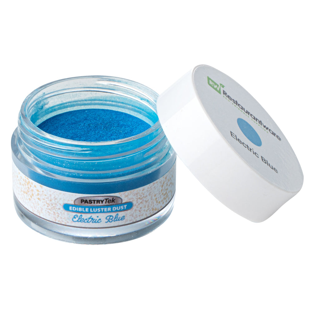 Pastry Tek 5g Electric Blue Edible Luster Dust - Food Grade - 1 count box