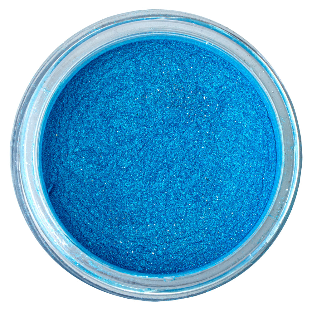 Pastry Tek 5g Electric Blue Edible Luster Dust - Food Grade - 1 count box