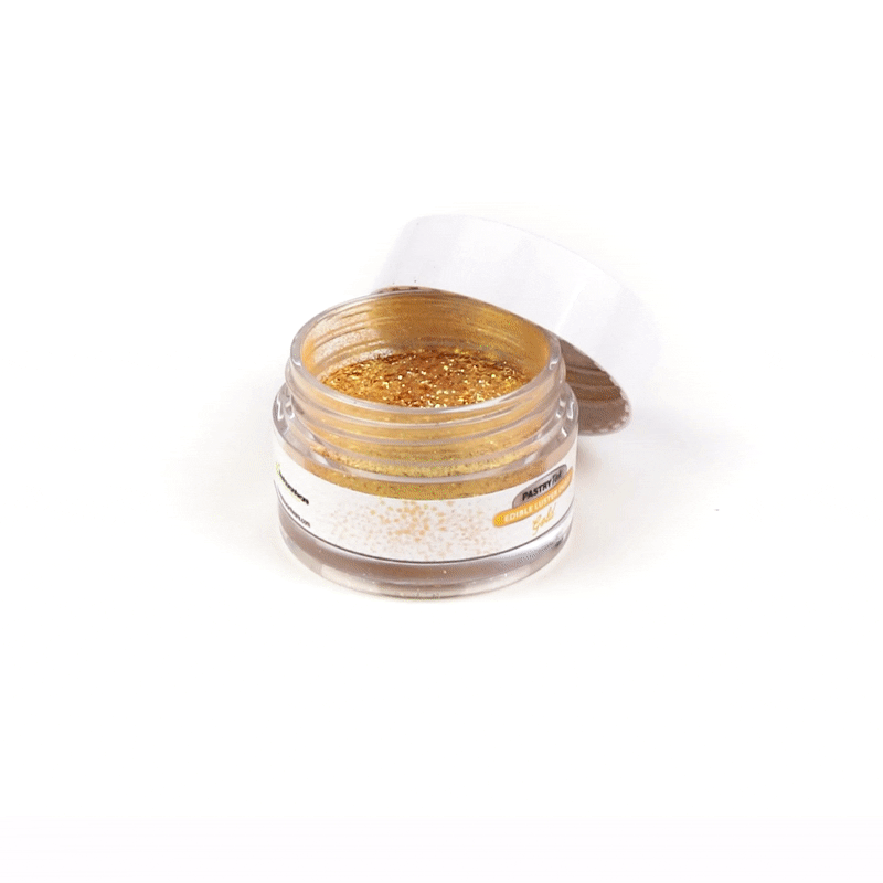 Pastry Tek 5g Gold Edible Luster Dust - Food Grade - 1 count box