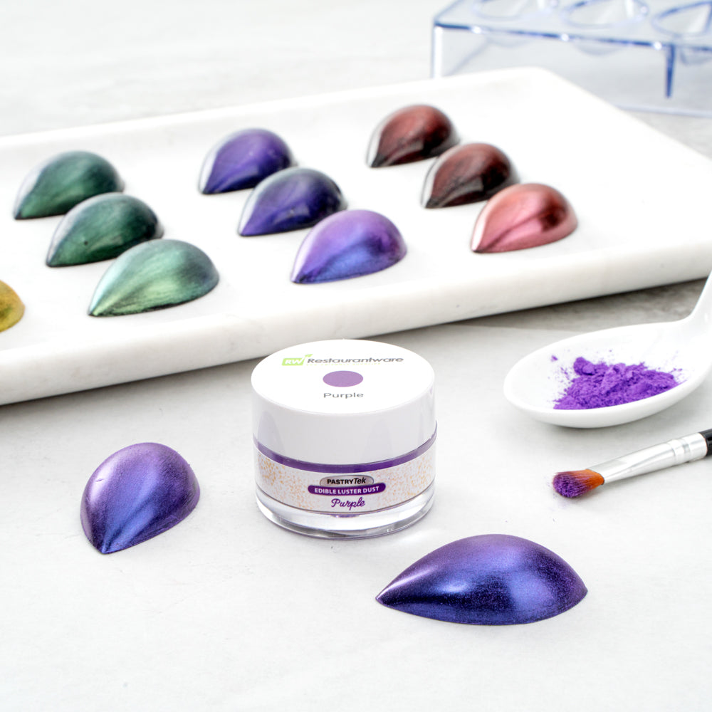 Pastry Tek 5g Purple Edible Luster Dust - Food Grade - 1 count box