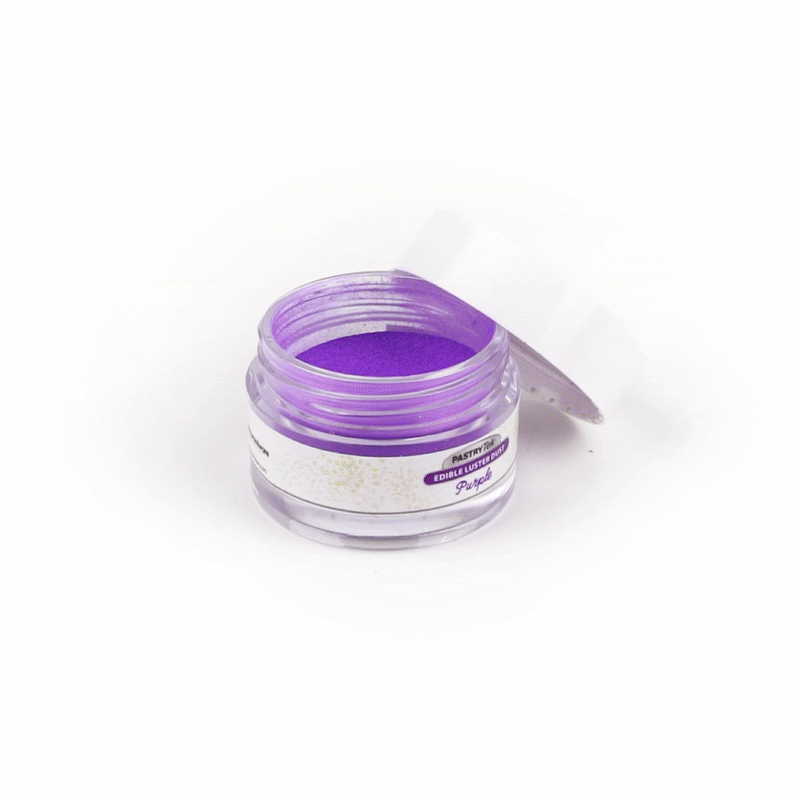 Pastry Tek 5g Purple Edible Luster Dust - Food Grade - 1 count box