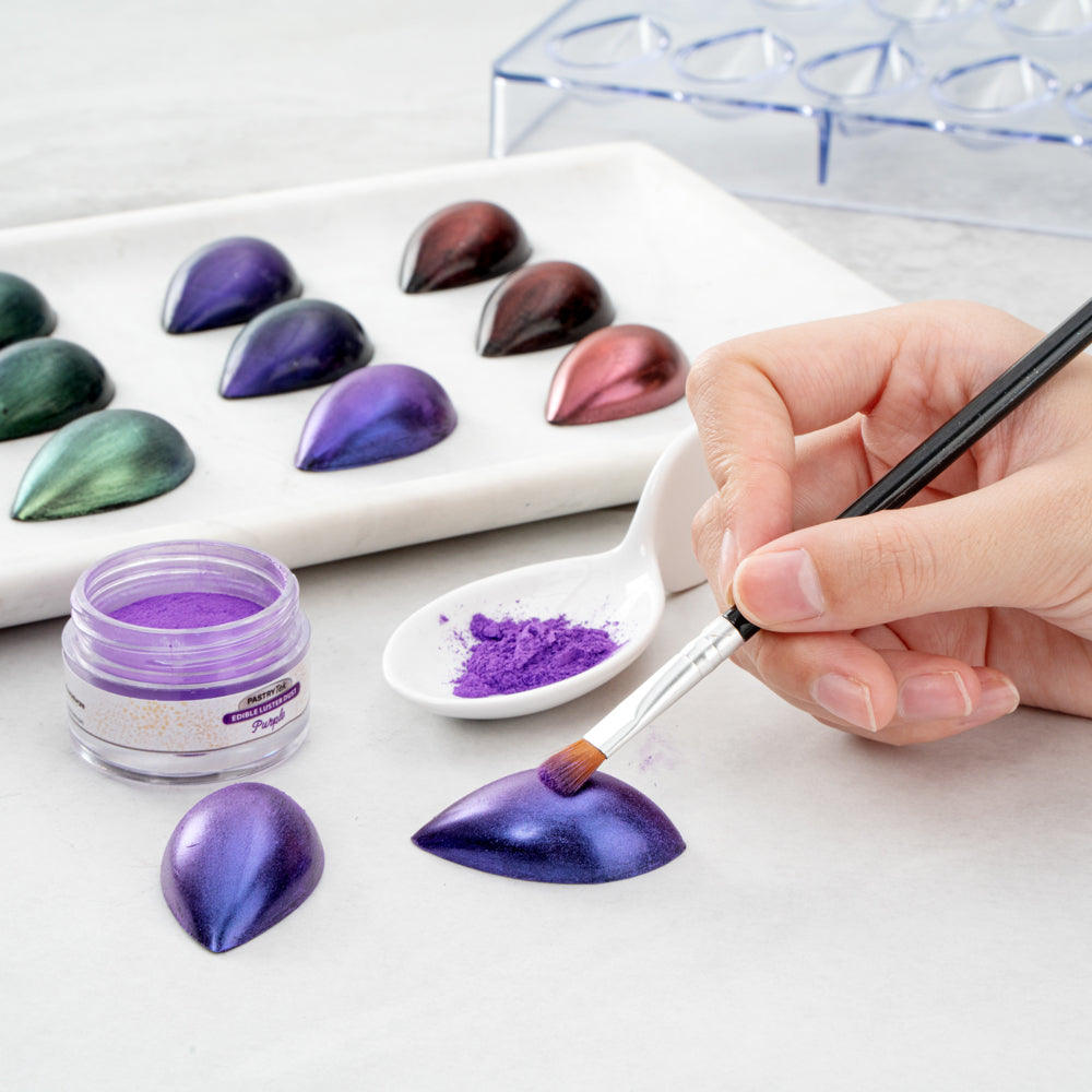 Pastry Tek 5g Purple Edible Luster Dust - Food Grade - 1 count box