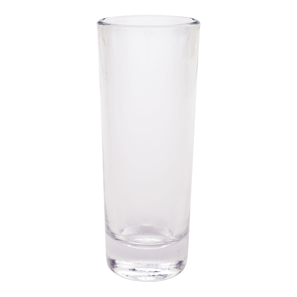 Mini Serve 3 oz Round Glass Mini Cannello Dessert Shooter - 1 1/2" x 1 1/2" x 4" - 10 count box