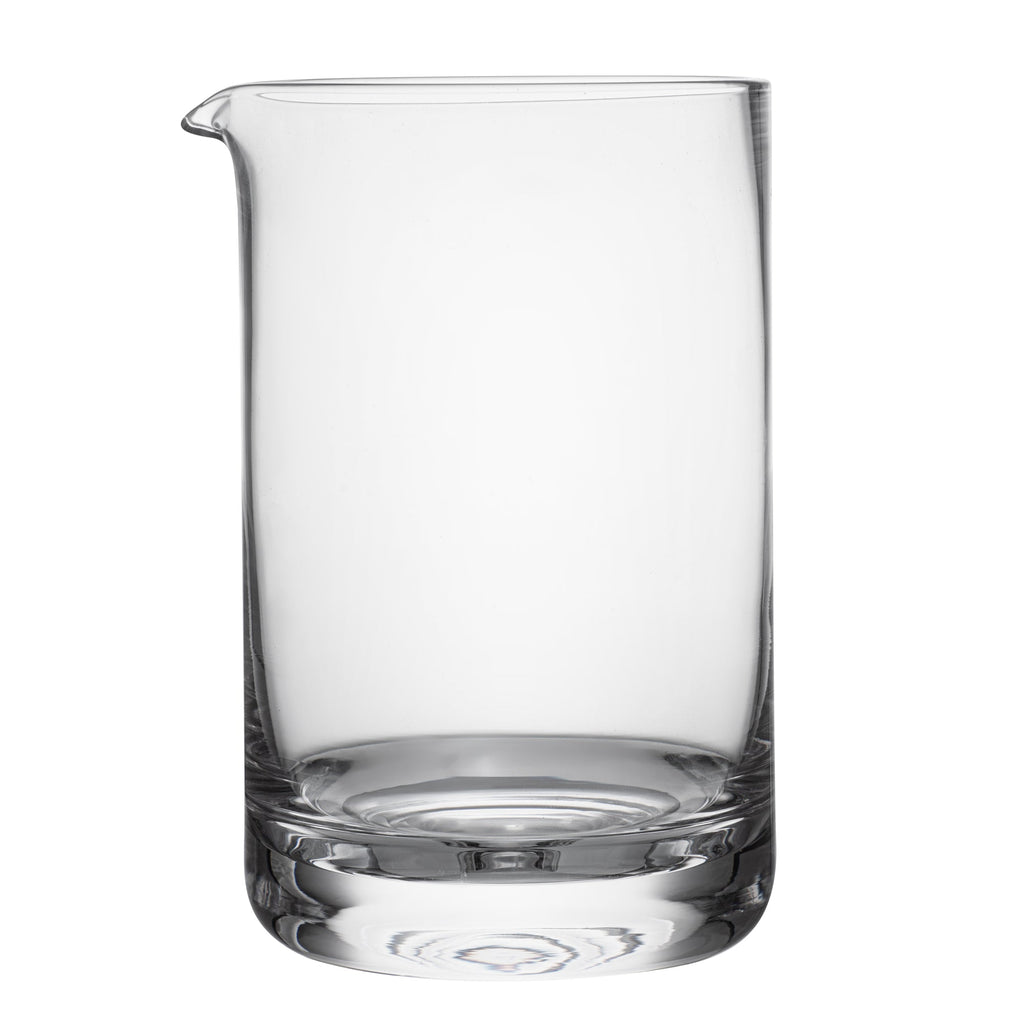 Bar Lux 30 oz Cocktail Mixing Glass - Hand-Blown, Crystal - 4 1/2" x 4" x 6 1/2" - 1 count box
