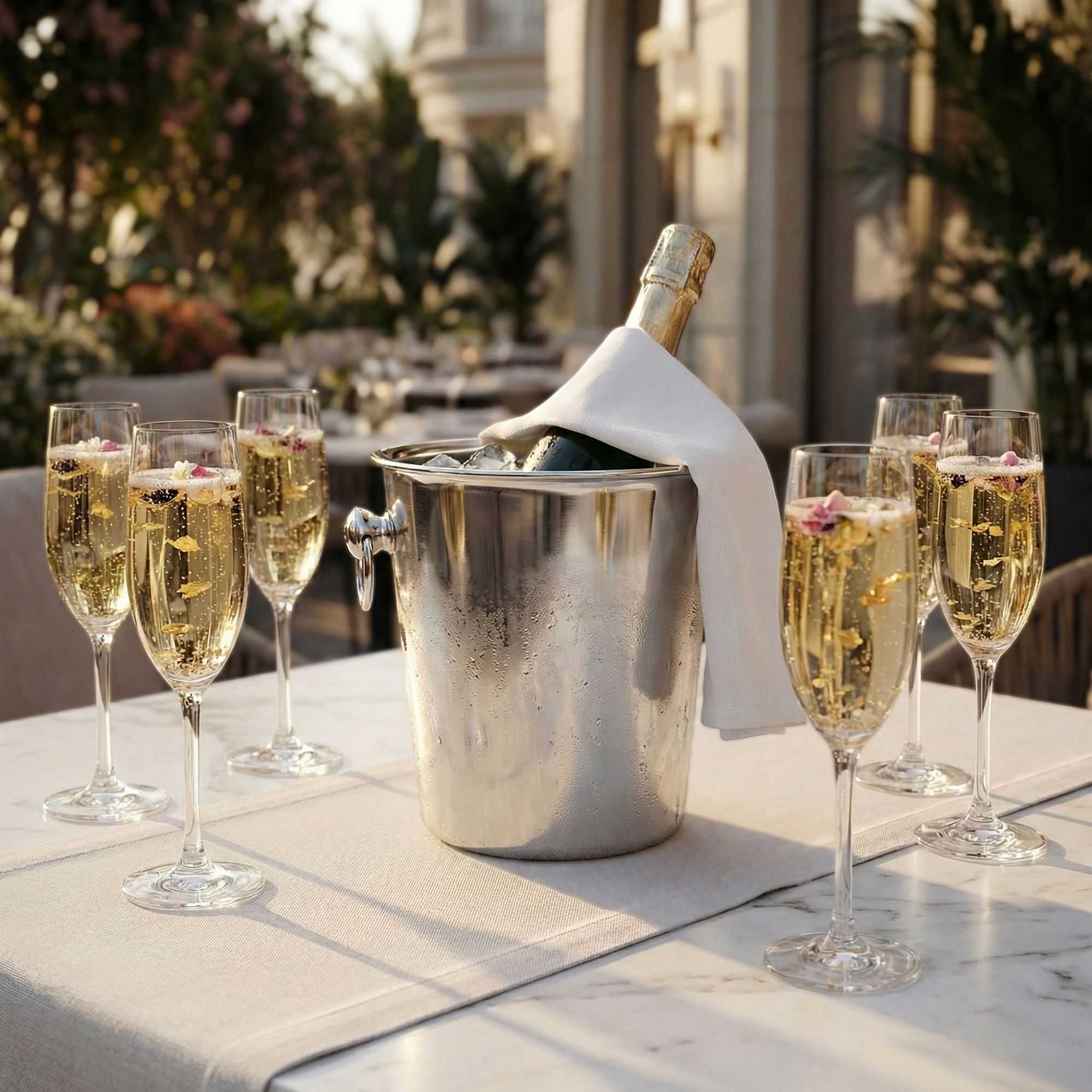 Voglia Nude 9 oz Glass Champagne Flute - Crystal - 2 1/2" x 2 1/2" x 9 1/4" - 12 count box