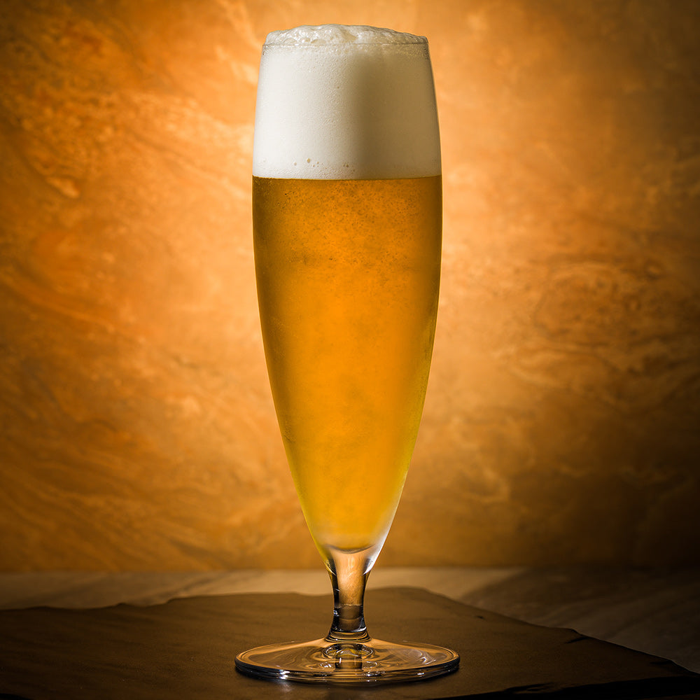 Voglia Nude 13 oz Stemmed Pilsner Beer Glass - Crystal - 2 1/2" x 2 1/2" x 8 1/2" - 6 count box