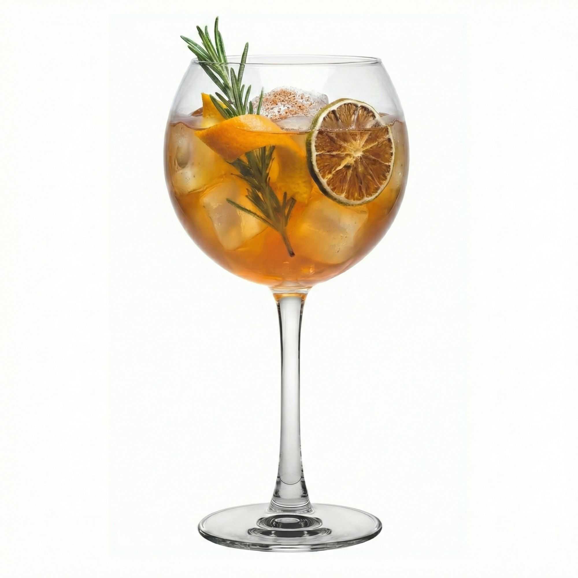 Voglia Nude 20 oz Gin Balloon Glass - Crystal - 4 1/2" x 4 1/2" x 8 1/4" - 12 count box