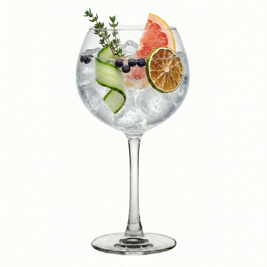 Voglia Nude 20 oz Gin Balloon Glass - Crystal - 4 1/2" x 4 1/2" x 8 1/4" - 6 count box