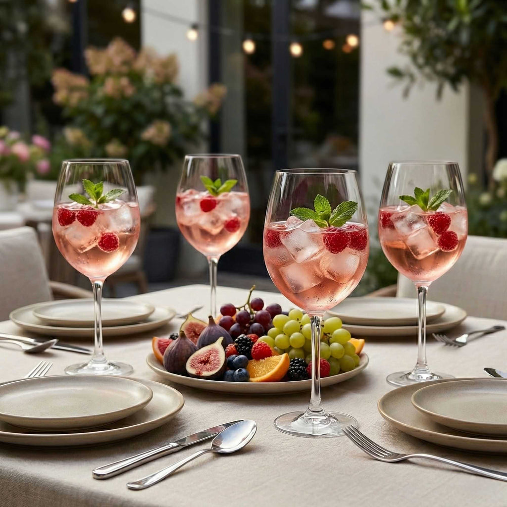 Voglia Nude 25 oz Bordeaux Wine Glass - Crystal, All-Purpose - 4" x 4" x 10 1/4" - 12 count box