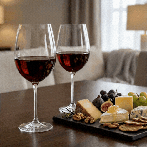 Voglia Nude 25 oz Bordeaux Wine Glass - Crystal, All-Purpose - 4" x 4" x 10 1/4" - 6 count box