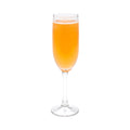 Cascata 6 oz Glass Champagne Flute - 2" x 2" x 7 3/4" - 6 count box