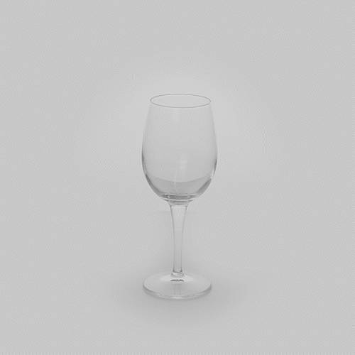 Cascata 8 oz Dessert / Port Wine Glass - 2 3/4" x 2 3/4" x 7 1/4" - 6 count box