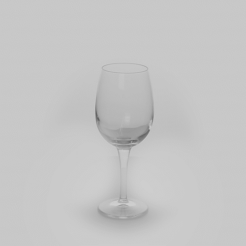 Cascata 11 oz White Wine Glass - All-Purpose - 3" x 3" x 7 3/4" - 6 count box