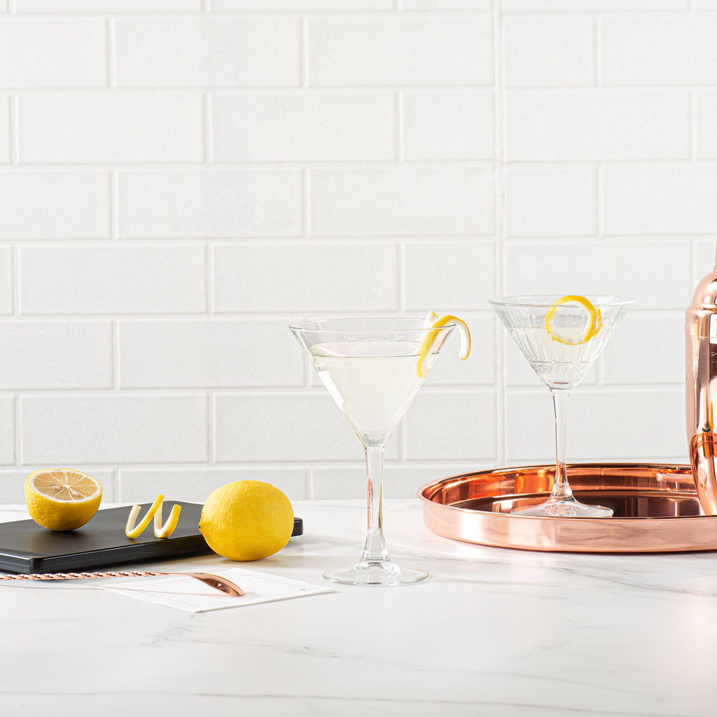 Cascata 9 oz Cocktail Martini Glass - 4 1/2" x 4 1/2" x 7" - 6 count box