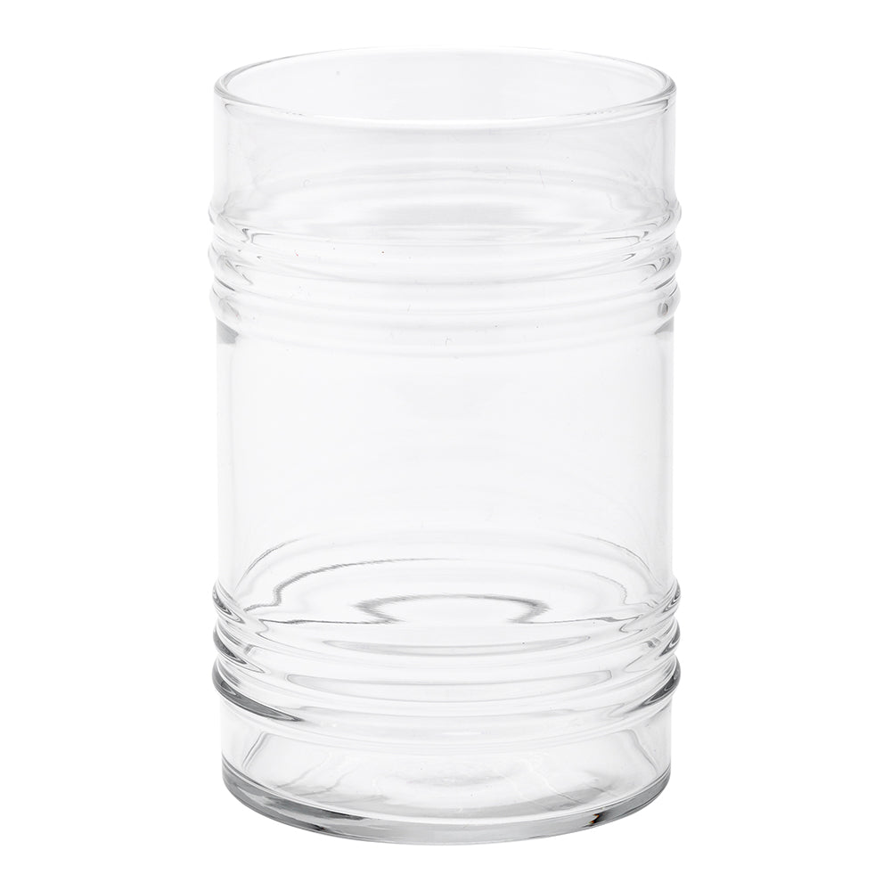 Bev Tek 16 oz Tin Can Pint Glass - 3" x 3" x 4 3/4" - 6 count box
