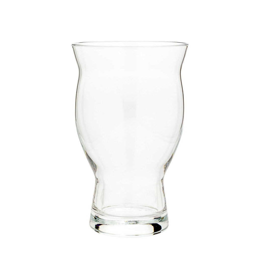 Bev Tek 16 oz Craft Beer Pint Glass - Flared - 3 1/2" x 3 1/2" x 5 3/4" - 6 count box