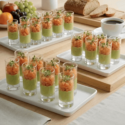 Forma professional 3 oz Glass Dolce Dessert Shooter - 1 3/4" x 1 3/4" x 3 3/4" - 6 count box