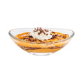 Mini Serve 2 oz Glass Ellipse Mini Tasting Bowl - 3 3/4" x 2 1/4" x 1" - 6 count box