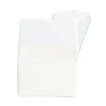 Vetri 12 oz Clear Glass Milk Carton - 3 1/4" x 2 3/4" x 4" - 1 count box