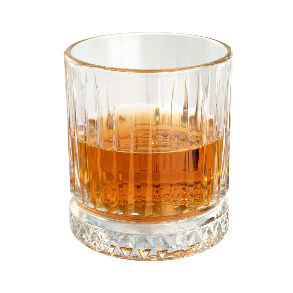 Elysia 12 oz Whiskey Glass - 3 1/4" x 3 1/4" x 3 3/4" - 6 count box