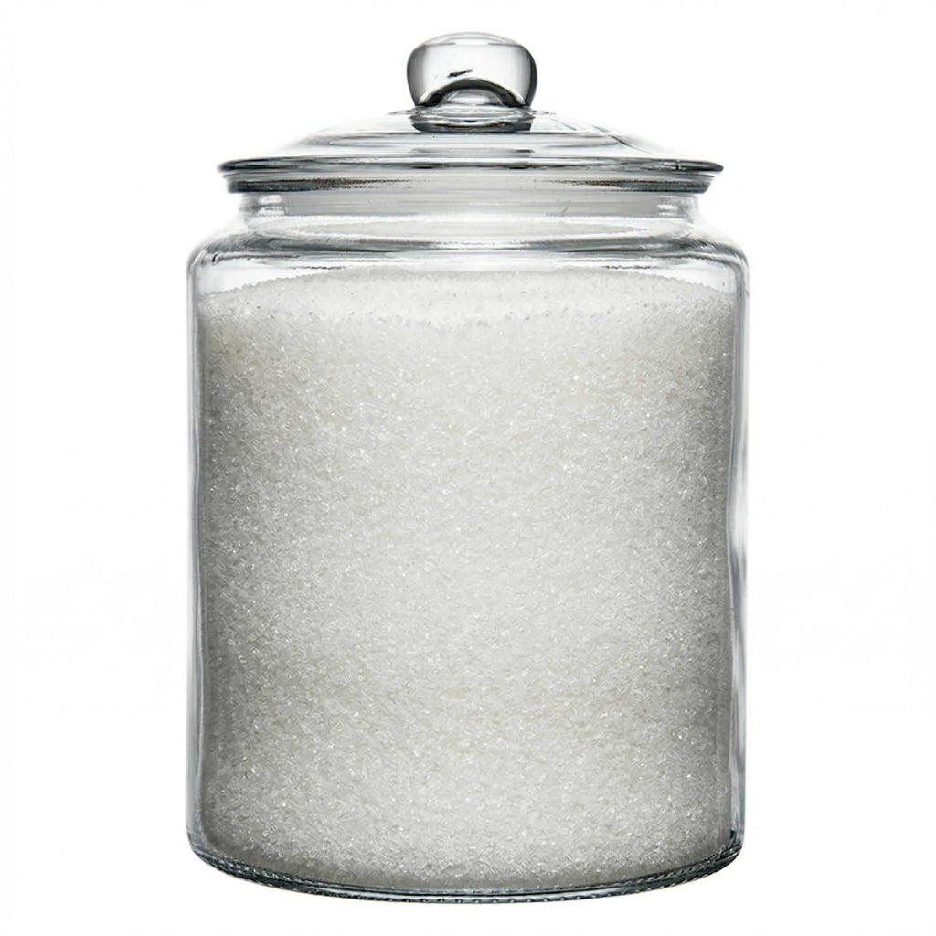Vetri 1.5 gal Glass Storage Jar - with Glass Lid - 7 3/4" x 7 3/4" x 10 3/4" - 1 count box