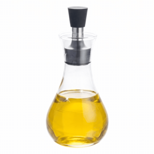 Forma Professional 8 oz Glass Oil Bottle - Borosilicate - 4" x 4" x 6" - 1 count box