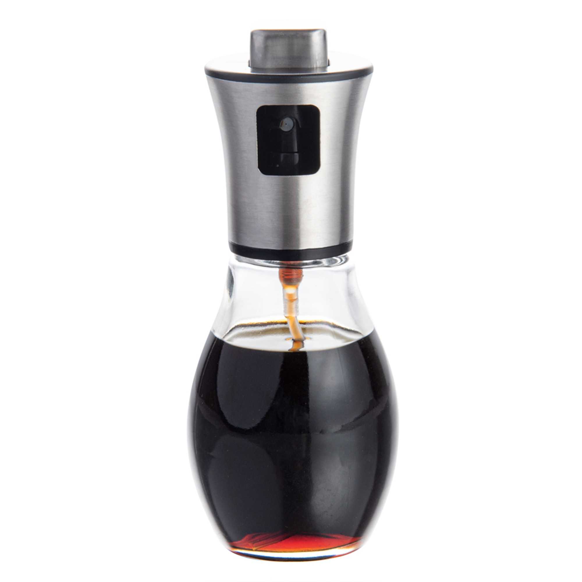 Chef 101 7 oz Glass Oil Sprayer - 2 3/4" x 2 3/4" x 6 3/4" - 1 count box
