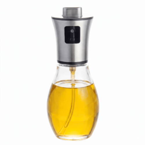 Chef 101 7 oz Glass Oil Sprayer - 2 3/4" x 2 3/4" x 6 3/4" - 1 count box