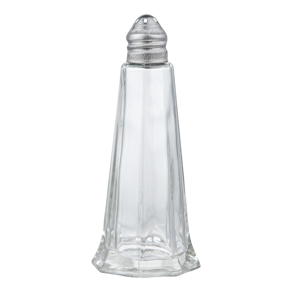 Chef 101 1 oz Glass Salt and Pepper Shaker Set - Tower Style - 1 count box