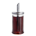 Chef 101 11 oz Glass Sugar Pourer - with Spout Lid - 3" x 3" x 7" - 1 count box