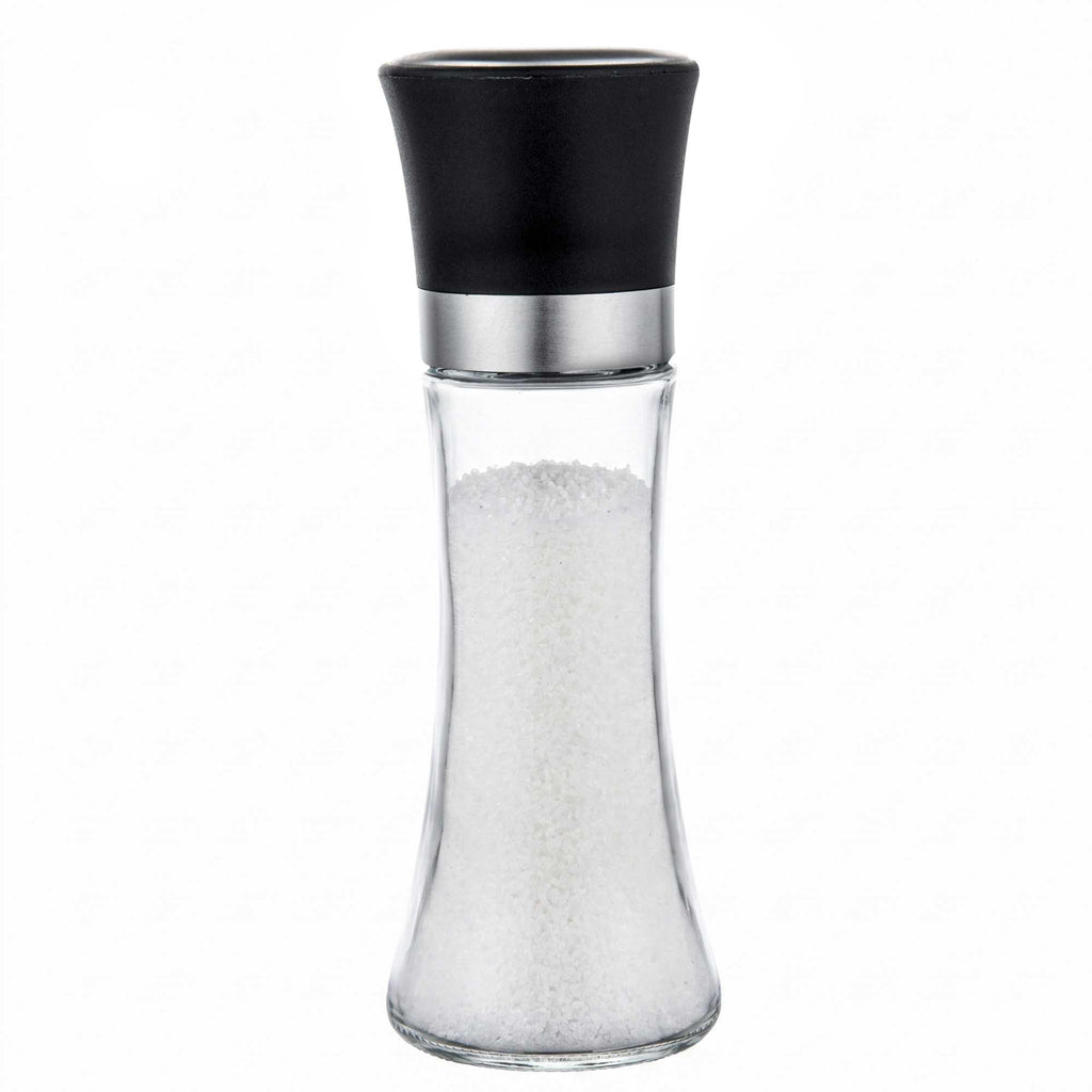 Vetri 6 oz Glass Salt / Pepper Shaker - 1 3/4" x 1 3/4" x 5 3/4" - 1 count box