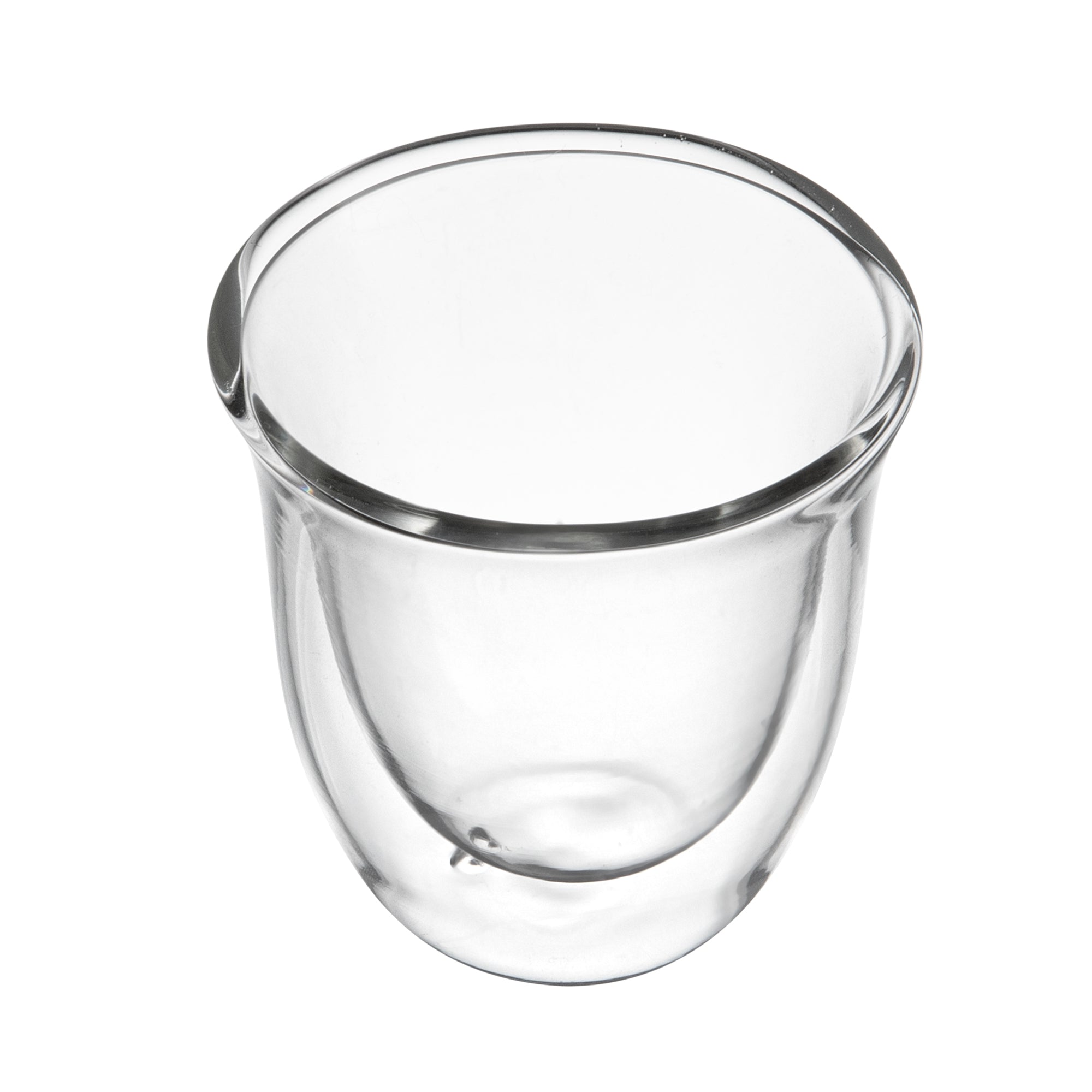 Forma Professional 3 oz Shot Glass / Espresso Cup - Double Wall, Borosilicate - 2 1/2'' x 2 1/2'' x 2 1/2'' - 12 count box