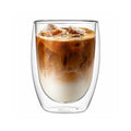 Forma Professional 12 oz Coffee Cup - Double Wall, Borosilicate - 3 1/4'' x 3 1/4'' x 4 3/4'' - 2 count box